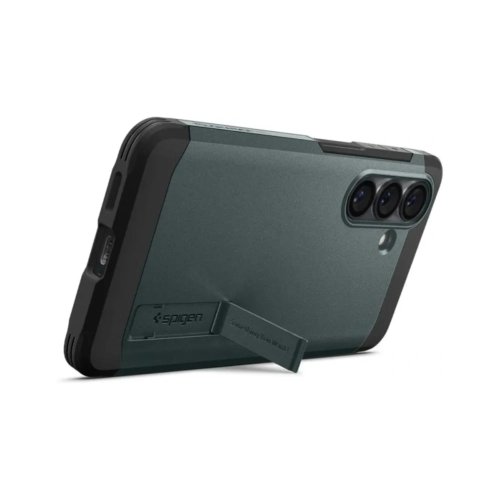 Etui Spigen Tough Armor Mag MagSafe do Samsung Galaxy S26 Abyss Green
