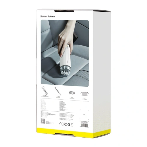 Kup Aspirator auto wireless Baseus A2 5000Pa (alb) - BSU1707WHT - {ean13} - Sklep Home Screen