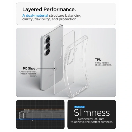 Etui Spigen Ultra Hybrid do Samsung Galaxy S26 Crystal Clear