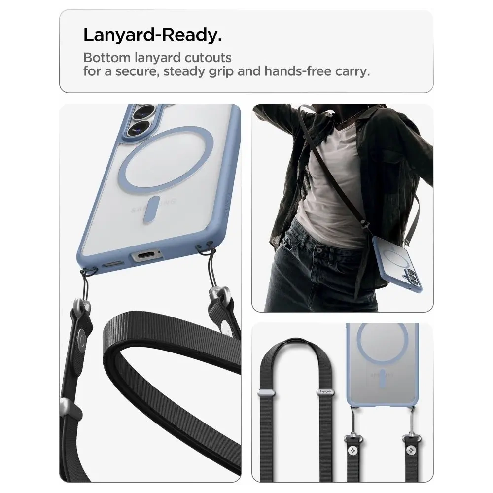 Etui Spigen Ultra Hybrid Mag MagSafe do Samsung Galaxy S26 Light Blue