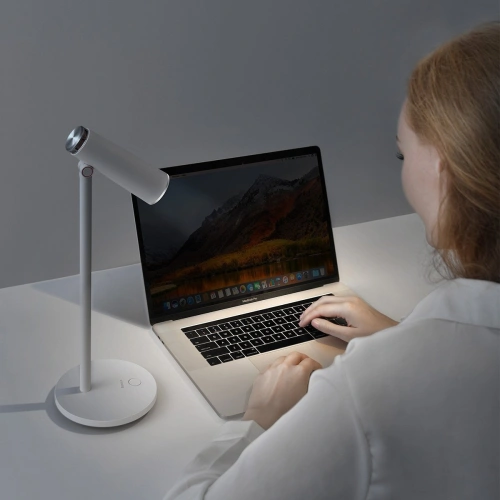 Buy Baseus I-Wok desk lamp rechargeable (white) - BSU1708WHT - {ean13} - Home Screen Store Europe