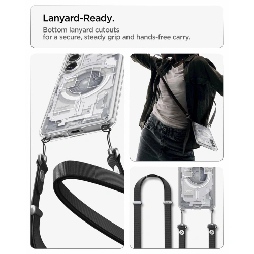 Etui Spigen Ultra Hybrid Mag MagSafe do Samsung Galaxy S26 Zero One White