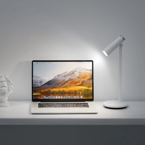 Buy Baseus I-Wok desk lamp rechargeable (white) - BSU1708WHT - {ean13} - Home Screen Store Europe