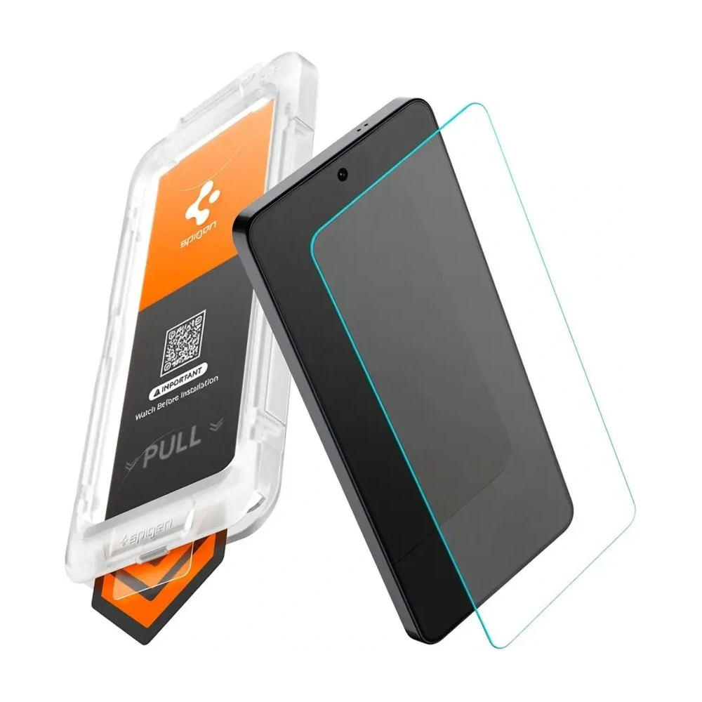 Szkło hartowane Spigen Glas.tr EZ Fit Pro AluminaCore HD do Samsung Galaxy S26 Clear