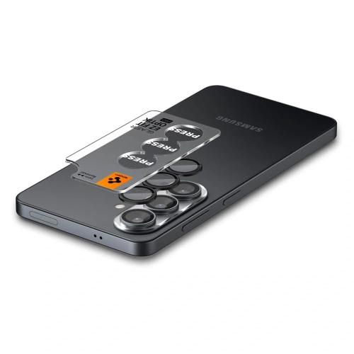 Osłona aparatu Spigen Optik Pro HD Glas.tr ez Fit Camera Protector do Samsung Galaxy S26 Black [2 PACK]