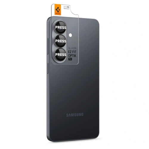 Osłona aparatu Spigen Optik Pro HD Glas.tr ez Fit Camera Protector do Samsung Galaxy S26 Black [2 PACK]