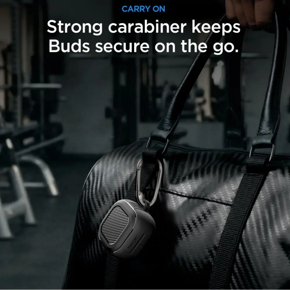 Etui Spigen Rugged Armor do Samsung Galaxy Buds 4 / 4 Pro Matte Black