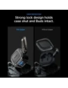 Etui Spigen Lock Fit do Samsung Galaxy Buds 4 / 4 Pro Matte Black