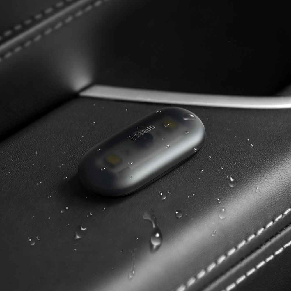 Lampka samochodowa Baseus Capsule do oświetlania wnętrza, 2 szt. (czarna)