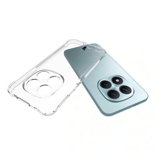 Elastyczne etui + 2x folia na ekran Bizon Case Clear Pack do Xiaomi Redmi Note 15 Pro+ Plus 5G