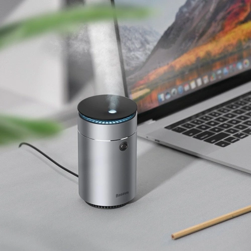Kup Umidificator auto Baseus pentru aromaterapie, 75ml (argintiu) - BSU1711SLV - {ean13} - Sklep Home Screen