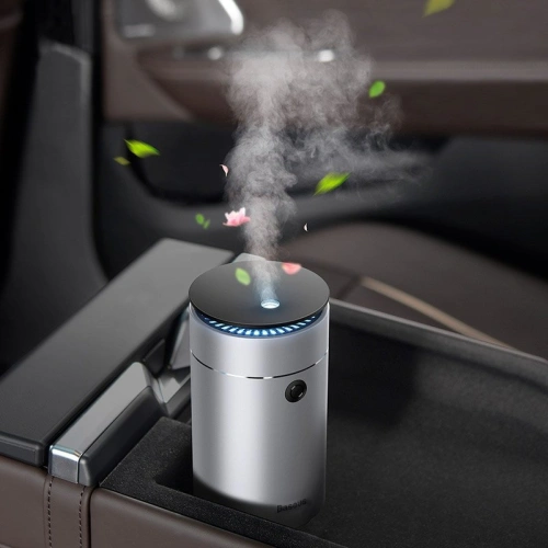Kup Baseus Auto-Luftbefeuchter Time Aromatherapy Machine, 75ml (silber) - BSU1711SLV - {ean13} - Sklep Home Screen