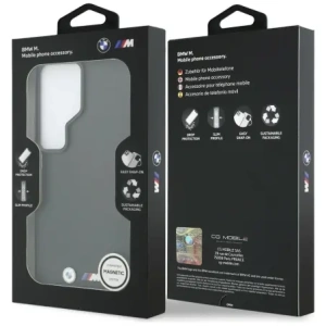 Etui BMW M Metal Logo MagSafe do Samsung Galaxy S26 Ultra czarny