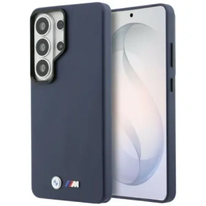 Etui BMW M Metal Logo MagSafe do Samsung Galaxy S26 Ultra granatowy