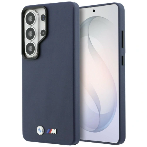 Etui BMW M Metal Logo MagSafe do Samsung Galaxy S26 Ultra granatowy