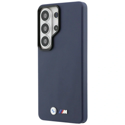 Etui BMW M Metal Logo MagSafe do Samsung Galaxy S26 Ultra granatowy