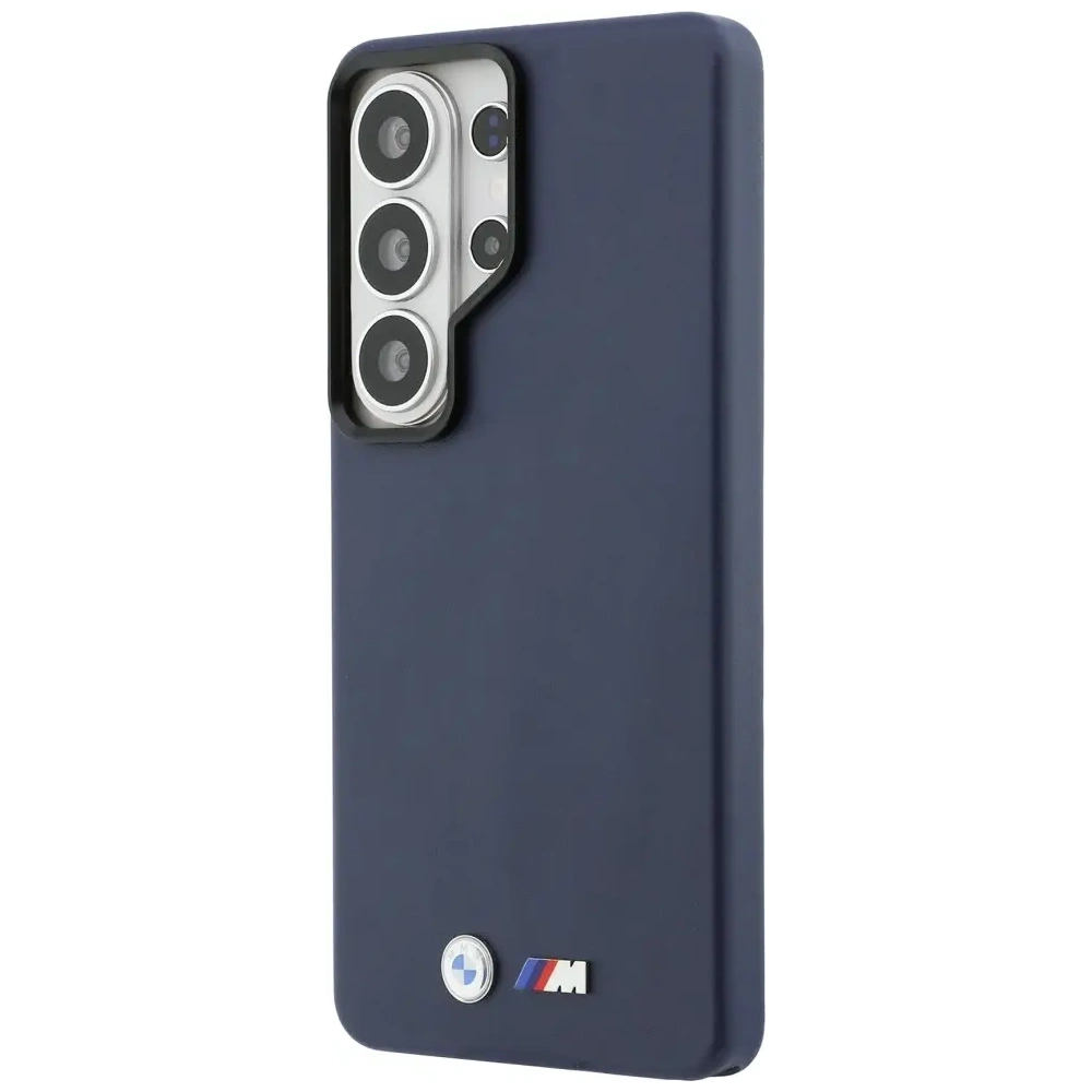 Etui BMW M Metal Logo MagSafe do Samsung Galaxy S26 Ultra granatowy