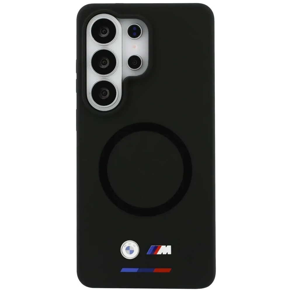 Etui BMW M Silicone MagSafe do Samsung Galaxy S26 Ultra czarny