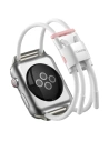 Buy Baseus Let\'s Go strap Apple Watch 3/4/5 42mm/44mm (white&pink) - BSU1713WHTPNK - {ean13} - Home Screen Store Europe