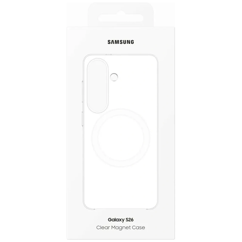 Etui Samsung Clear Magnet do Galaxy S26 przezroczysty