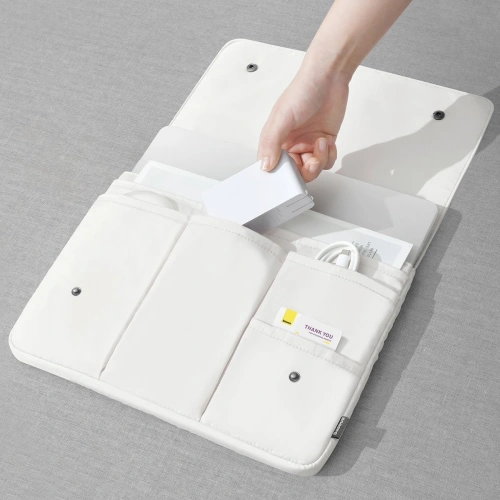 Kup Baseus Case Basics für Laptops bis zu 13 Zoll (weiß) - BSU1714WHT - {ean13} - Sklep Home Screen