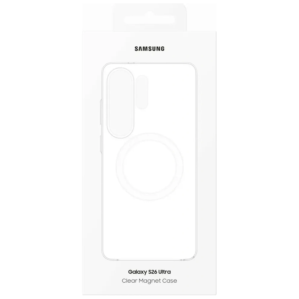 Etui Samsung Clear Magnet do Galaxy S26 Ultra przezroczysty