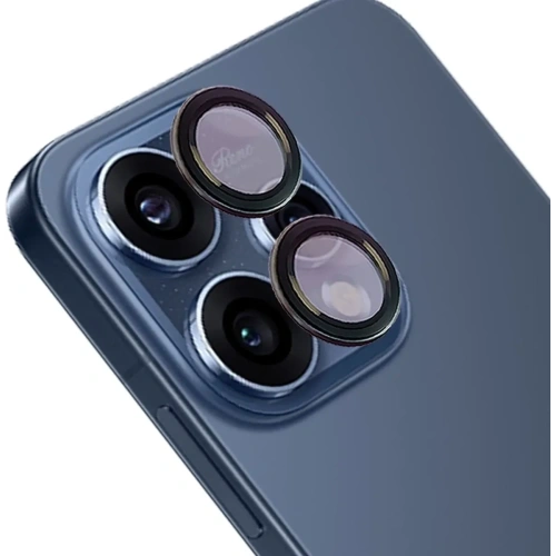 Szkło na aparat Bizon Glass Snap Lens do Oppo Reno 15 czarna ramka