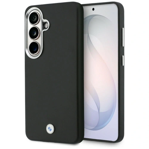 Etui BMW Sign Metal Logo MagSafe do Samsung Galaxy S26 czarny