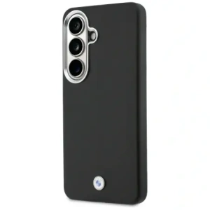 Etui BMW Sign Metal Logo MagSafe do Samsung Galaxy S26 czarny