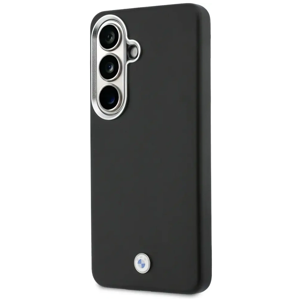 Etui BMW Sign Metal Logo MagSafe do Samsung Galaxy S26 czarny