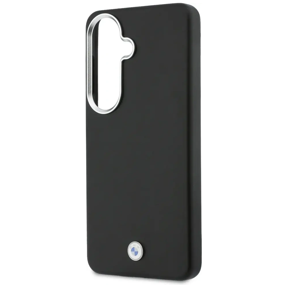 Etui BMW Sign Metal Logo MagSafe do Samsung Galaxy S26+ Plus czarny