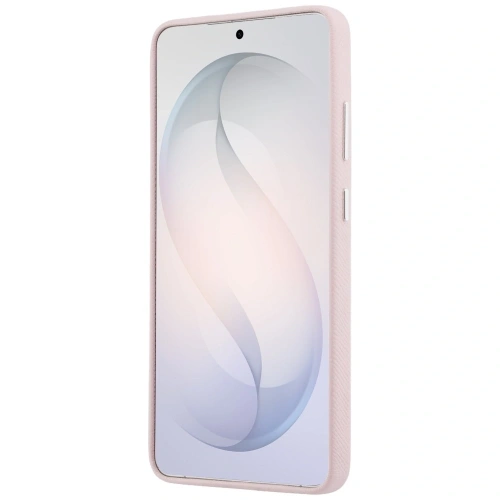 Etui Karl Lagerfeld Grained Signature Metal Resin Logo do Samsung Galaxy S26 Ultra różowy