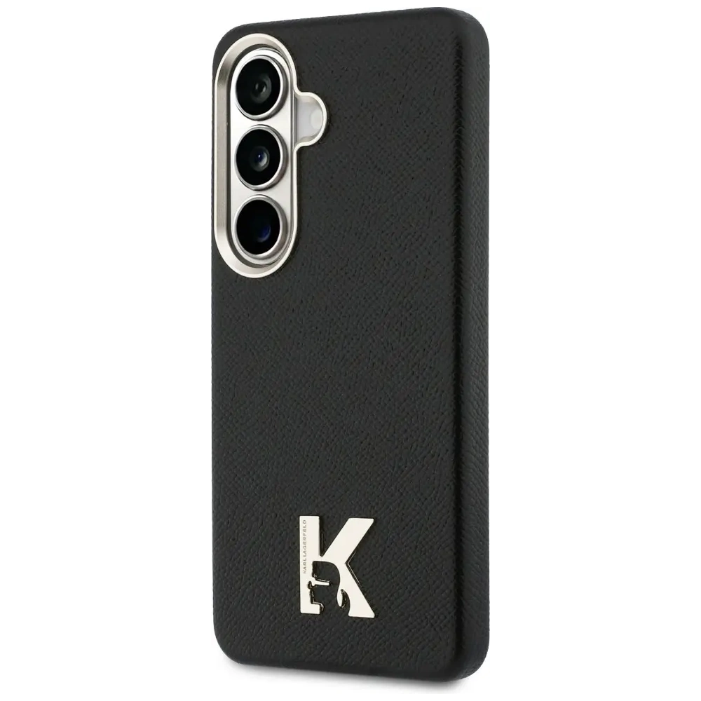 Etui Karl Lagerfeld K Metal Logo MagSafe do Samsung Galaxy S26 czarny