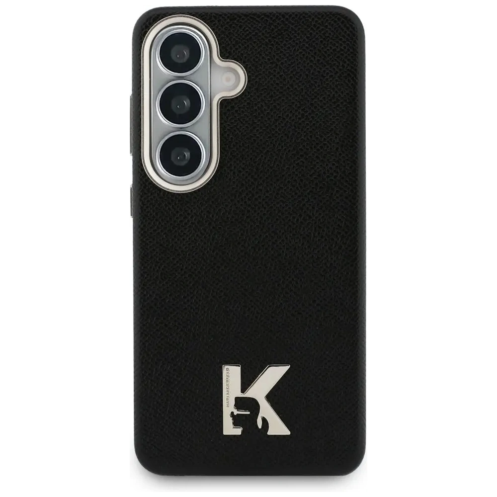 Etui Karl Lagerfeld K Metal Logo MagSafe do Samsung Galaxy S26 czarny