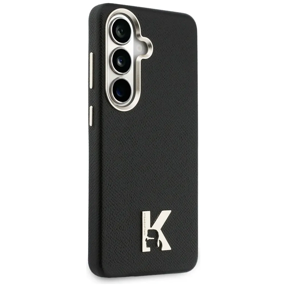 Etui Karl Lagerfeld K Metal Logo MagSafe do Samsung Galaxy S26 czarny