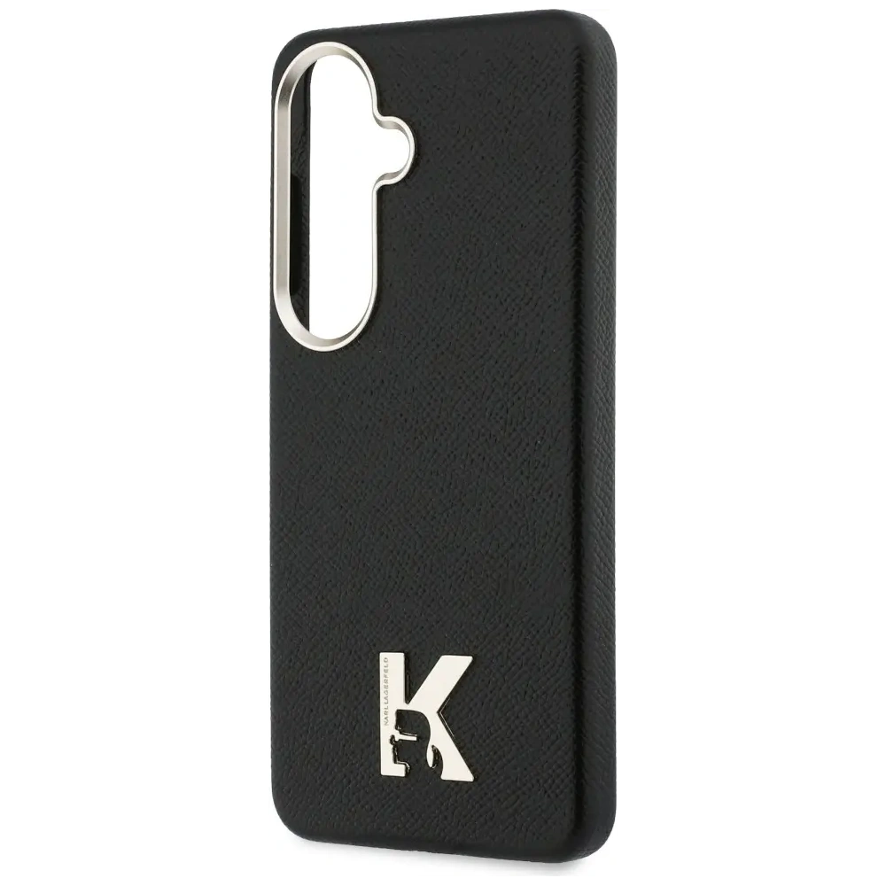 Etui Karl Lagerfeld K Metal Logo MagSafe do Samsung Galaxy S26 czarny