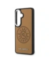Etui Karl Lagerfeld Perforated KL MagSafe do Samsung Galaxy S26 brązowy