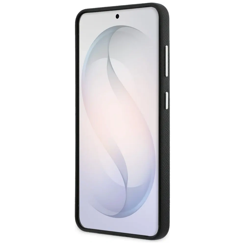 Etui Karl Lagerfeld Saffiano Double Heads Metal do Samsung Galaxy S26 czarny