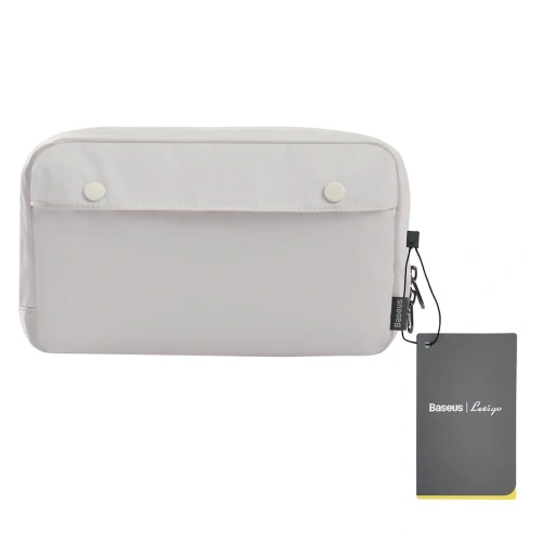 Kup Etui Baseus Basics L pentru accesorii, rezistent la șocuri, impermeabil 260x150x60mm (alb) - BSU1719WHT - {ean13} - Sklep Home Screen
