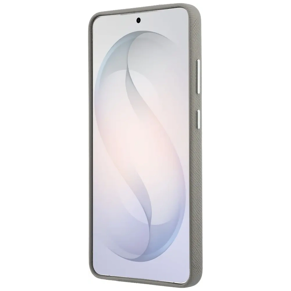 Etui Karl Lagerfeld Saffiano Double Heads Metal do Samsung Galaxy S26 Ultra srebrny