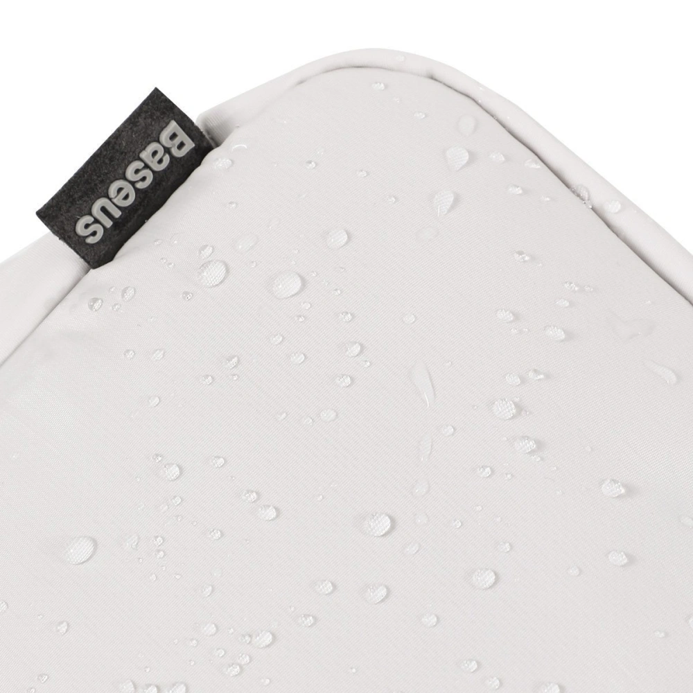 Etui Baseus Basics S na akcesoria, wstrząsoodporne, wodoodporne 220x140x60mm (białe)