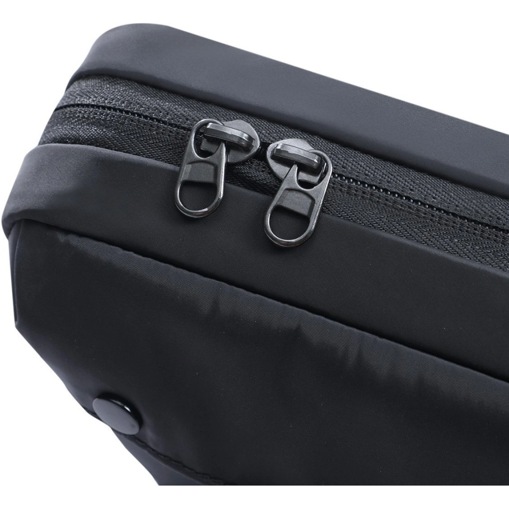 Etui Baseus Basics S na akcesoria, wstrząsoodporne, wodoodporne 220x140x60mm (grafitowe)