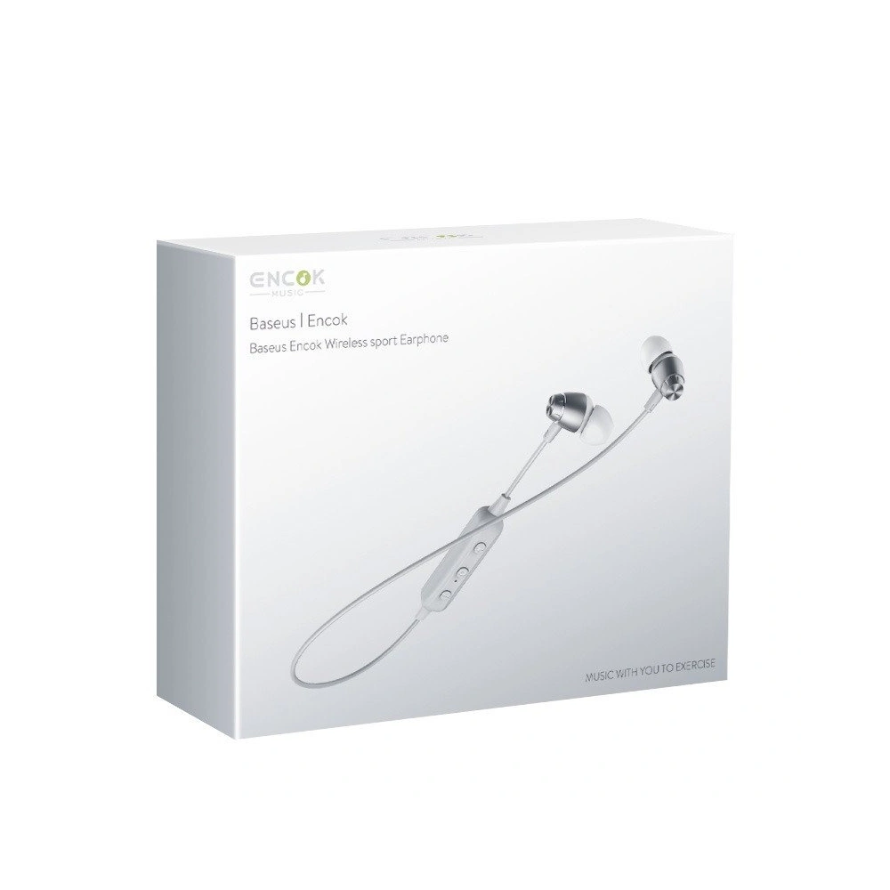 Bezprzewodowe słuchawki sportowe Baseus Encok S09 (białe)