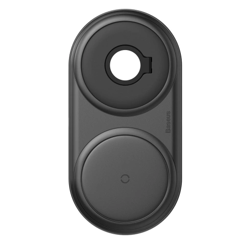 Kup Încărcător wireless inductiv 2 în 1 Baseus Planet, smartphone + Apple Watch, 24W (negru) - BSU1725BLK - {ean13} - Sklep Home Screen