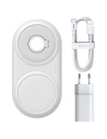 Kup Încărcător wireless inductiv Baseus Planet, 2in1 24W, QC (alb) - BSU1726WHT - {ean13} - Sklep Home Screen