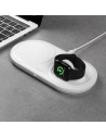 Buy 2in1 Baseus Planet wireless induction charger, smartphone + Apple Watch, 24W (white) - BSU1726WHT - {ean13} - Home Screen Store Europe