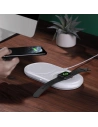 Buy 2in1 Baseus Planet wireless induction charger, smartphone + Apple Watch, 24W (white) - BSU1726WHT - {ean13} - Home Screen Store Europe