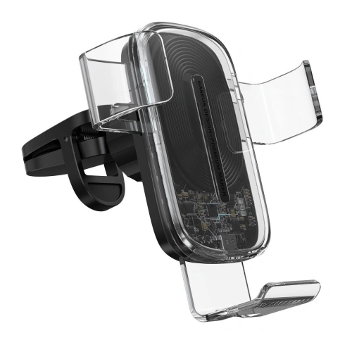 Kup Următorul suport auto gravitațional pentru telefon Baseus Explore cu încărcare wireless de 15W (transparent) - BSU1727CL - {ean13} - Sklep Home Screen