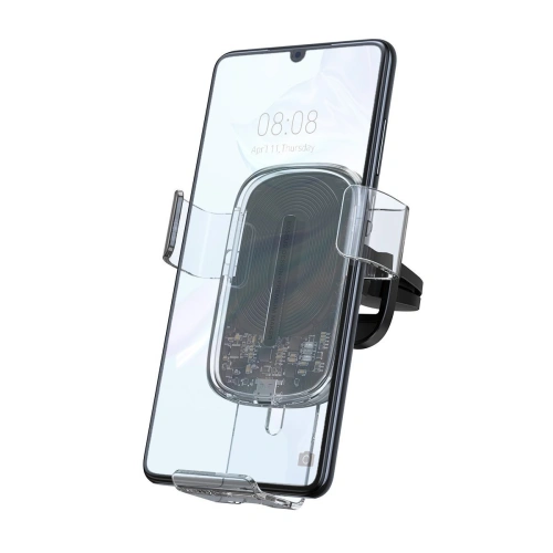Buy Baseus Explore Gravity Car Mount with Wireless Charger 15W (clear) - BSU1727CL - {ean13} - Home Screen Store Europe