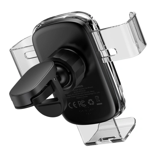 Buy Baseus Explore Gravity Car Mount with Wireless Charger 15W (clear) - BSU1727CL - {ean13} - Home Screen Store Europe
